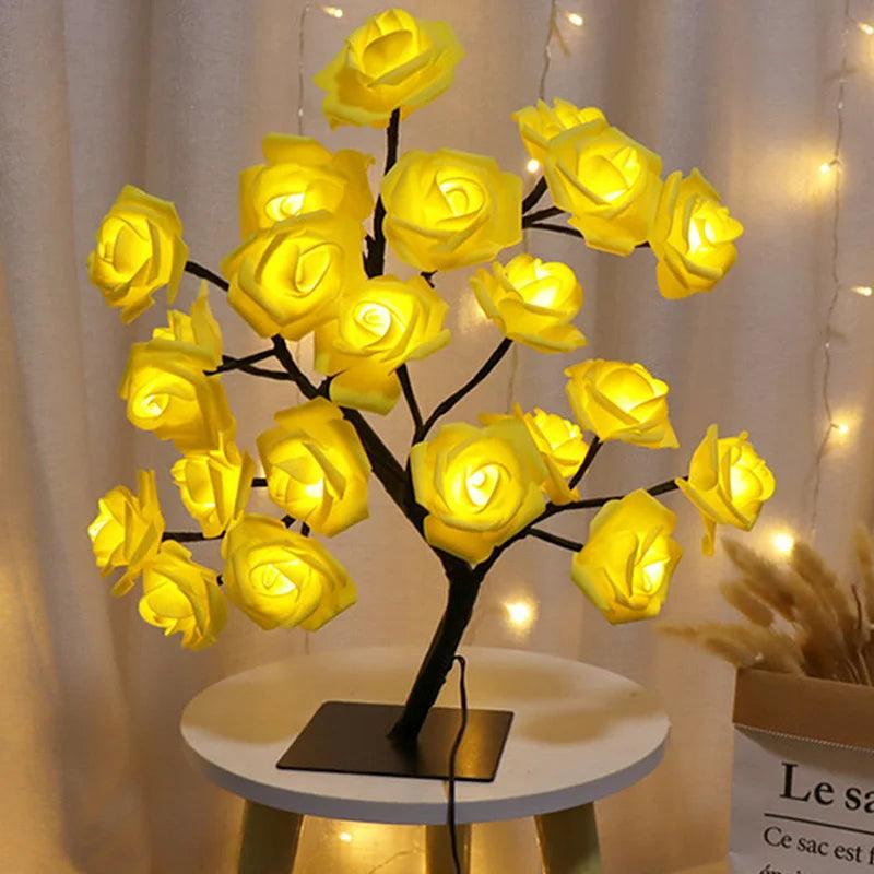 Inusitado Incanto - LED Rose Flower Table Lamp - Home Lighting, Lighting Fixtures, Lamps, Chandeliers, Home Decor, Interior Design,
Lighting Solutions, Affordable Lighting, Stylish Lighting, Lamp Led Star,  Table Lamp, Colorful Butterfly LED Tree, Illuminated Birch Tree, LED Lights Tree, LED Rose Flower Table Lamp