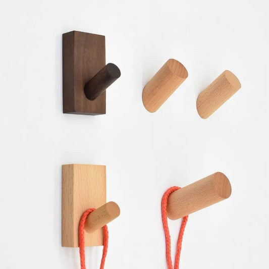 Wood Wall Hanger -  Simple Sophistication for Hanging Clothes, Hats and Accessories.