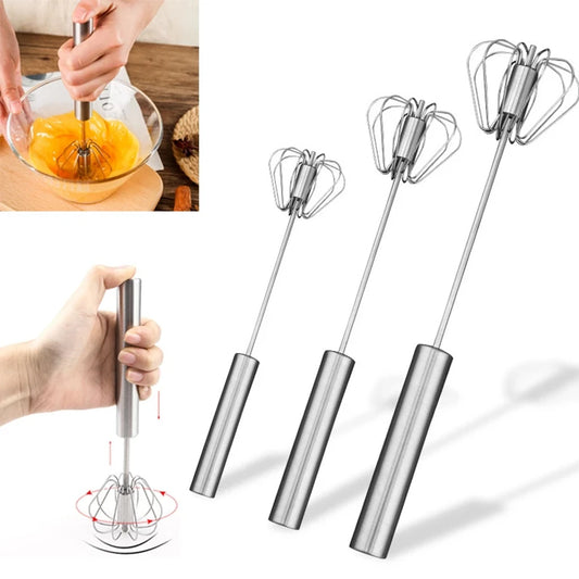 EasyWhip Deluxe: The Semi-Automatic Hand Mixer with Self-Turning Whisk