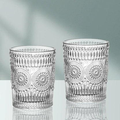 Glass Cup French Cold Drink Cups Transparent: A Burst of Sunshine for Your Daily Drink