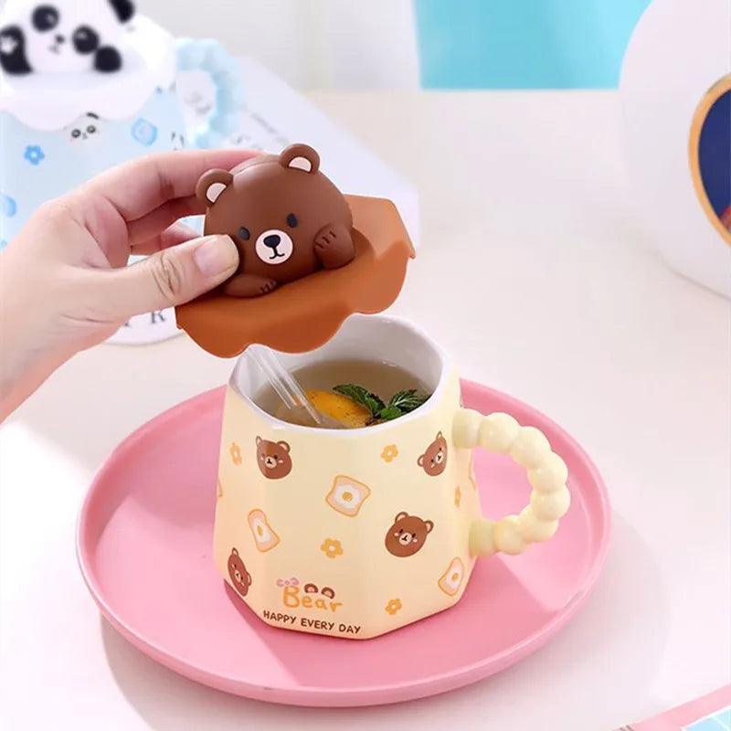 Cartoon Character Mug: Keep your Drink Warm and your Snacks Handy.