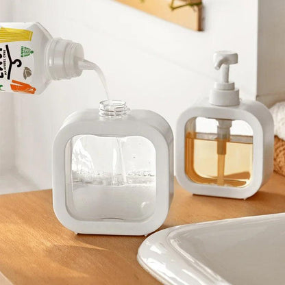 Refillable Portable Bath Bottle: Your on-the-go bathroom companion