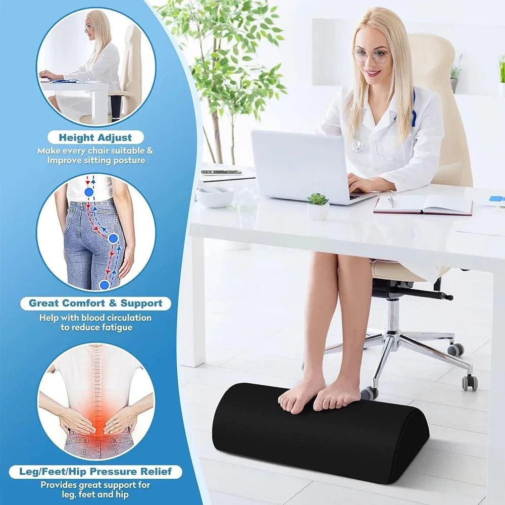 Comfort Foot Rest: By Elevating your Feet, you Can improve Circulation and Reduce Swelling