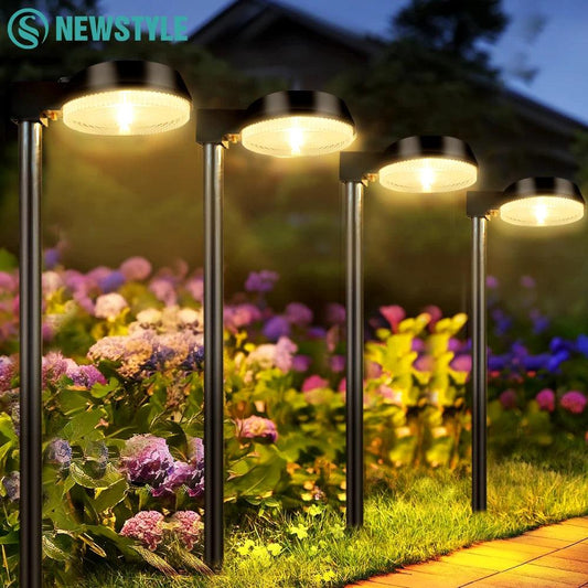 Solar Pathway Lights: Warm, Welcoming Outdoor Glow